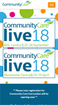 Mobile Screenshot of communitycarelive.co.uk
